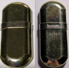 Marlboro Brass No. 6 Brass Toned Lighter, Vintage 