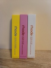 Rhode Peptide Lip Tints Bundle of 3 Lemontini Jelly Bean Cinnamon Roll New