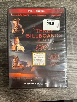 Three Billboards Outside Ebbing Missouri (DVD, 2017) RARE OOP HTF NEW SEALED