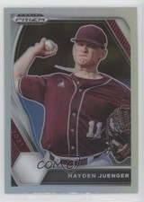 2021 Panini Prizm Draft Picks Silver Prizm Hayden Juenger #PDP182 0ky0