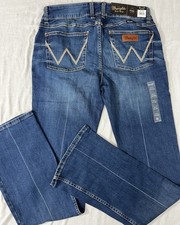 Wrangler Retro 31/11X36 Women's Classic Blue Boot Cut Jeans Mid-Rise NWT 7