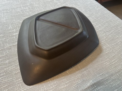 Rare Dansk Flamestone Brown Divided Bowl by Jens Quistgaard, 1960s - Picture 4 of 5
