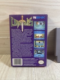 Crystalis for the Nintendo NES | Cartridge, box, and sleeve | No manual