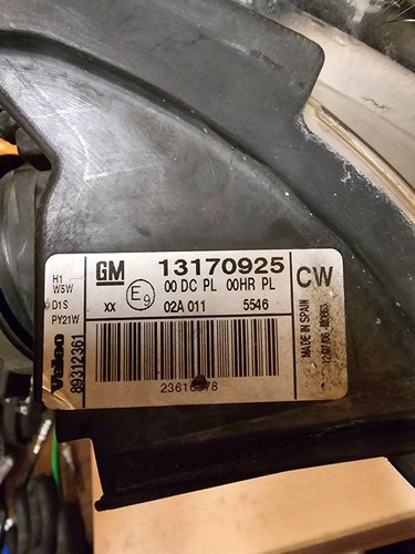 Opel Vectra C 2007 Vorne rechts Scheinwerfer 13170925 EOM8102 - Bild 14 von 14