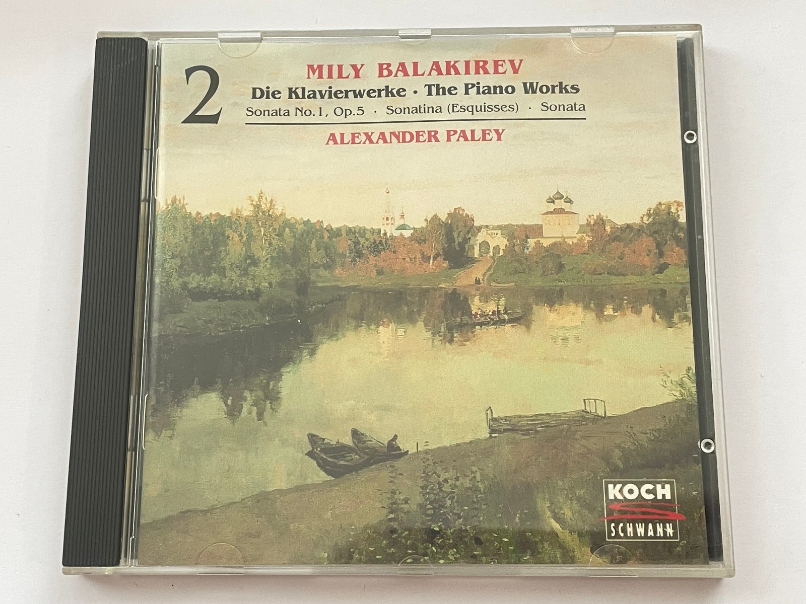 Mily Balakirev - The Piano Works 2 (CD 1994) Alexander Paley