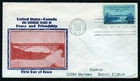 1948 USA-Canada Friendship 100th (Scott 961) - Sanders Raised Ink FDC TF896