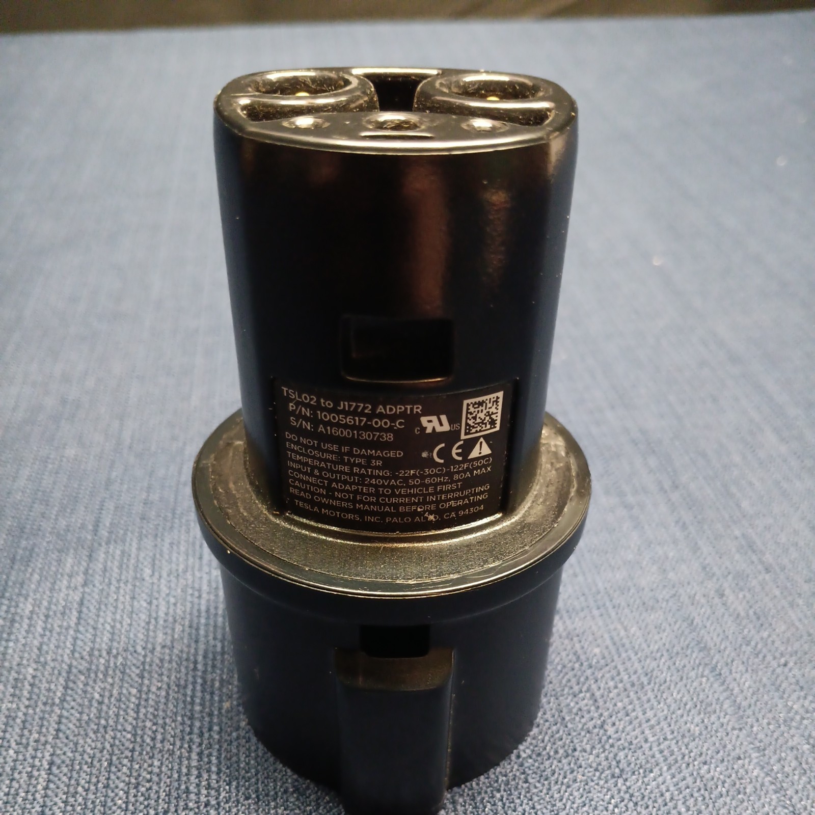 Tesla SAE J1772 Charging Adapter