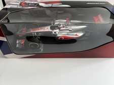 F1 MINICHAMPS JENSON BUTTON SHOWCAR BRITISH GP 2012 LIMITED EDITION 1/18