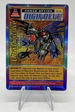Digivolve St-56 Power Option Holo Ultra Digimon Bandai 1999 MP/LP