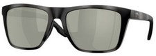 Costa Del Mar 6 S 9131 matte tiger shark gray silver mirror 580g crystal polari