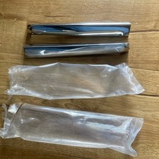 Pair Refurb 1960 Chevy Impala Rear Tail Fin Molding Trim Corner Hardtop Conv Pair Refurb 1960 Chevy Impala Rear Tail Fin Molding Trim Corner Hardtop Conv