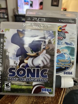 Sonic the Hedgehog (Sony PlayStation 3, 2007) and All Stars Racing Transformed