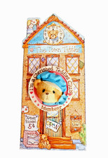 Brooch Pin Cherished Teddies Club Member 1995 Enesco The Town Tattler Hillman
