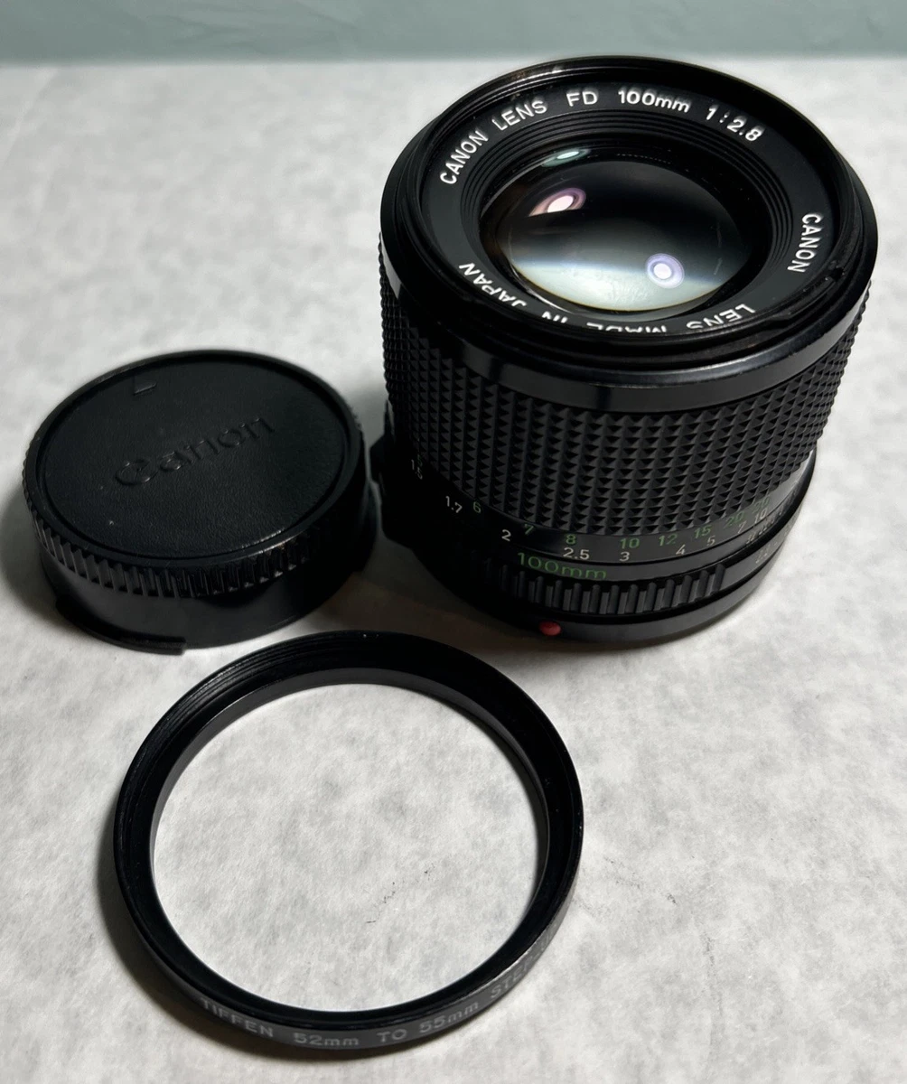 25+ Canon FD f/2.8 Camera Lenses 100mm Focal for sale | Updated