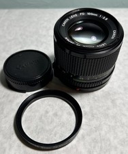 Canon Lens FD 100mm 1:2.8 31599 & Tiffen 52mm To 55mm Step-Up