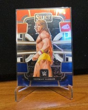 WWE Card # 7 ULTIMATE WARRIOR Panini Select 2024 Wrestling WWF Red White & Blue