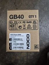 NEW NOCO GB40 BOOST PLUS JUMP STARTER 12V 1000A USB POWER OUT LED LIGHT 