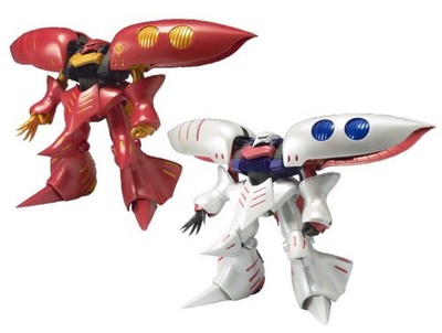 ZEONOGRAPHY QUBELEY RED & WHITE EX Figure Bandai Japan Mobile suit  