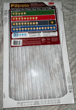 12x20x1 Filtrete Air-Filter Micro Allergen Furnace Replacement Pad 3M - Lot of 2