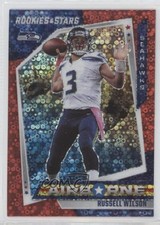 2021 Panini Rookies & Stars Airborne Red Circles Prizm Russell Wilson #AB-6 n1u