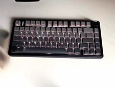 AULA F75 Mechanical Illuminated Compact Keyboard English QWERTY Black/Gray