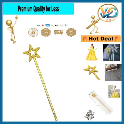 #ad Gold 13inch Star Magic Wand for Children – Costume amp; Dress Up Accessory $7.49