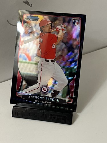 Anthony Rendon 2013 Bowman Draft Chrome #5 Black Wave Refractor RC (Nationals) - 第 2/3 張圖片