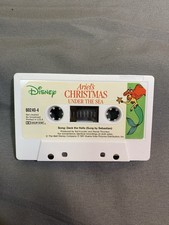 Ariel  s Christmas Under The Sea Cassette Tape Disney Little Mermaid