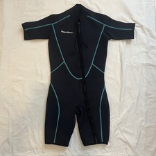 SeaSkin Shorty Front Zip Wetsuit for Diving Snorkeling Surfing Swimming Size S