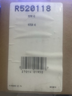 New OEM Broan Range Hood Srv Motor F/Allure Ii Part # 's SR520132 , R520118