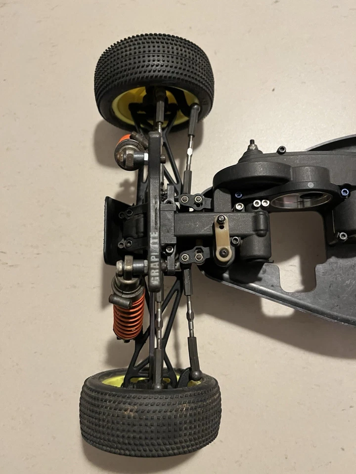 Vintage Team Losi XX4 4wd Buggy Many Graphite Options Lusnford Mip Rpm - Photo 2/4