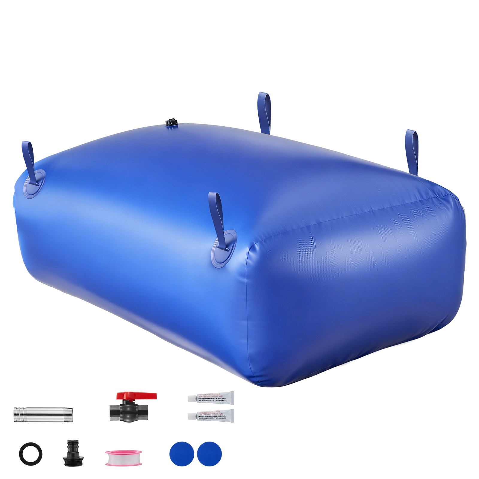 Collecteur d'eau pliable 300L Uimoso réserve eau pluie bâche PVC