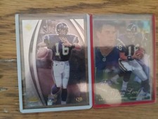 1998 Collector's Edge Masters Ryan Leaf #140 & Flair Showcase Row 2 Seat 18 Sec2