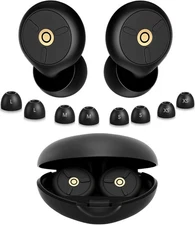 Noise Cancelling Ear Plugs for Sleeping, Travel & Work - 50Db Reusable Silicone 