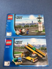 Lego City 60022 Instruction Booklets Manuals Books 1 & 3