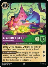 Aladdin  Genie  59/204  Lorcana  Attack of the Vine  Normal  BOGO50 