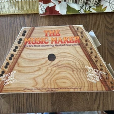 The Music Maker Melody Harp Award Winning Lap Harp Zither Plus Song Sheet Music
