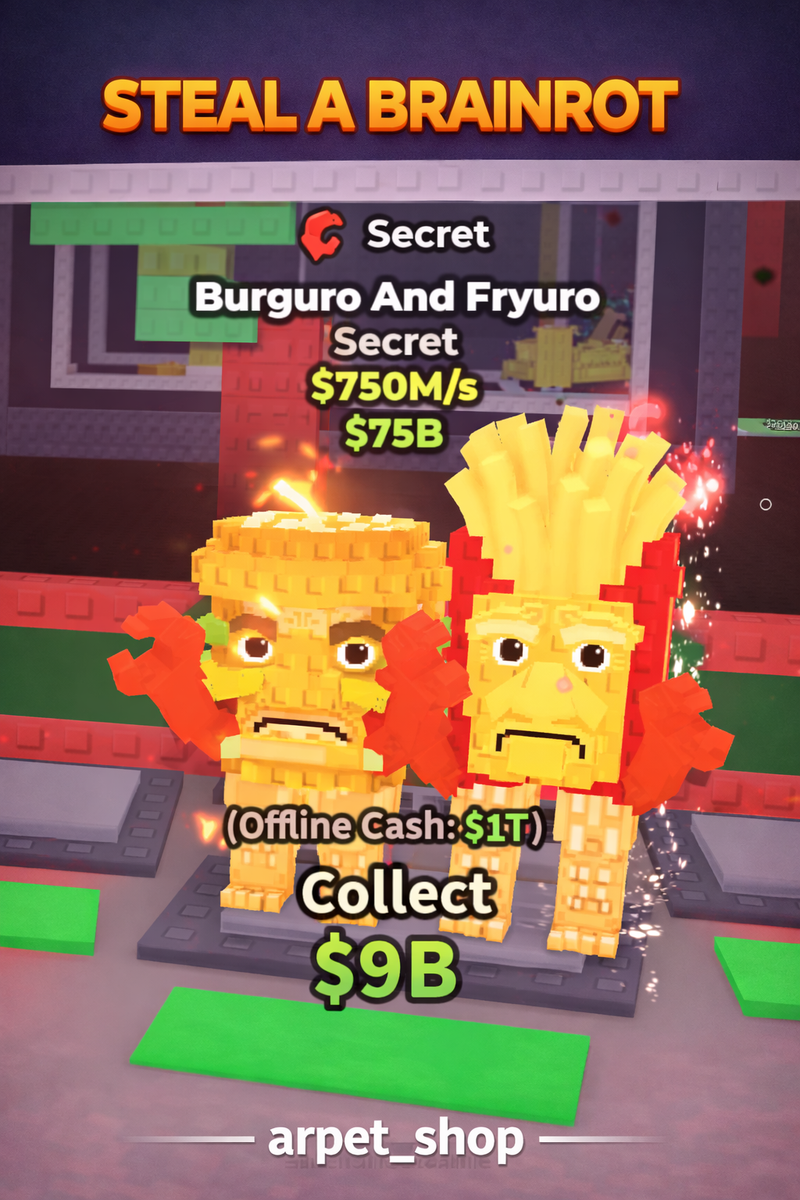 Roblox Steal A Brainrot ⭐ Secret Brainrots ⭐ Fast Delivery