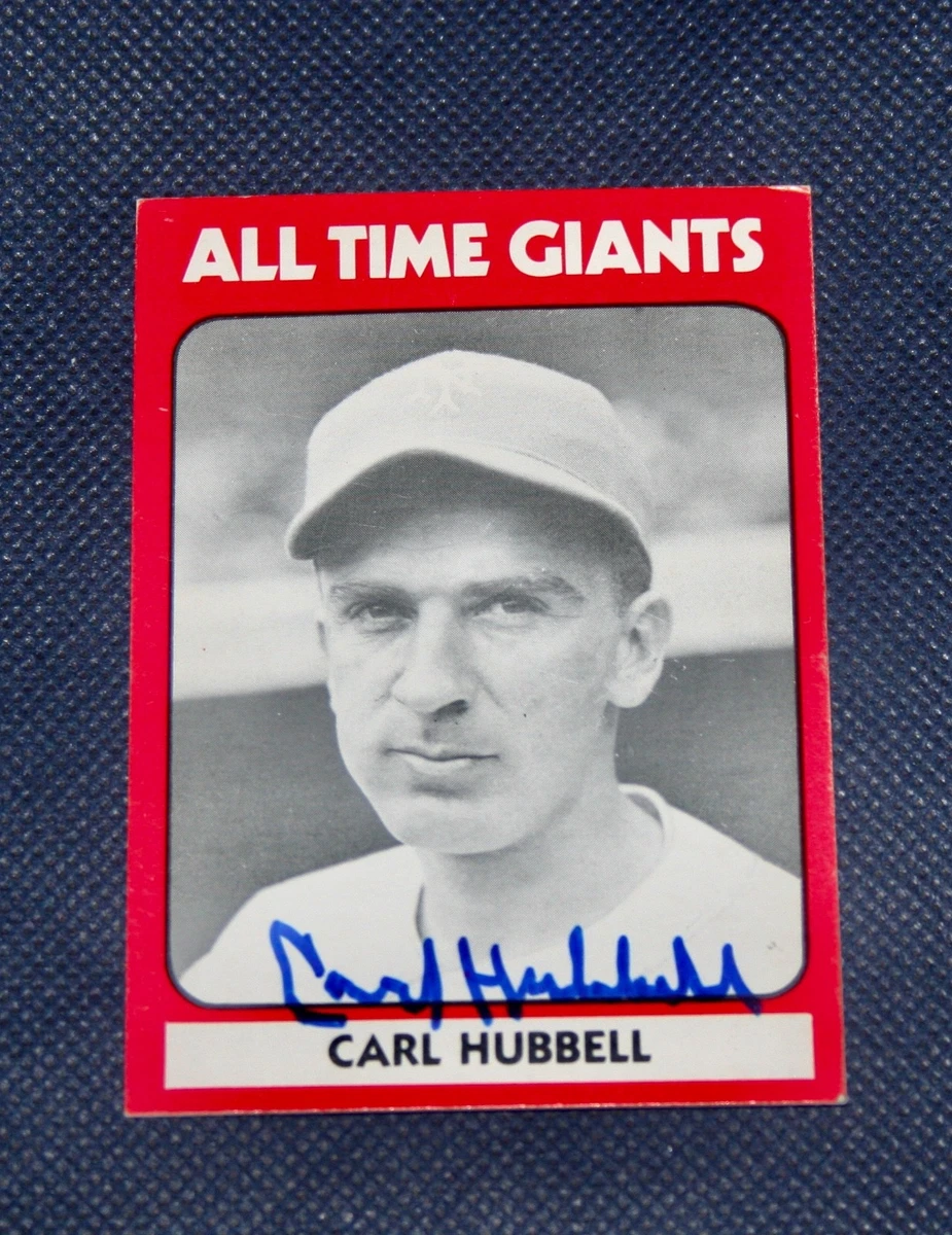 Carl Hubbell 原版棒球体育交易卡和配件| eBay