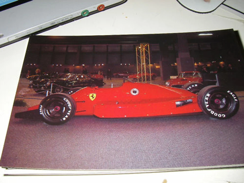 cartolina postcard -FERRARI -FORMULA INDY