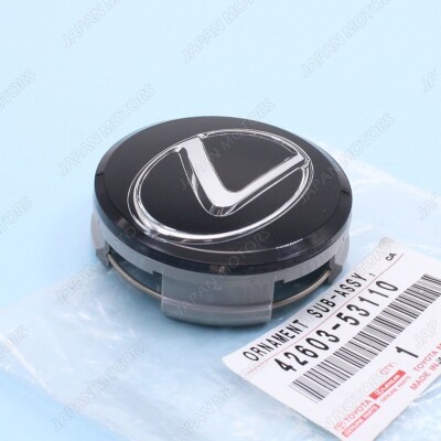 Genuine Toyota LEXUS IS250 LS460 ES350 RX450h Black Wheel Center
