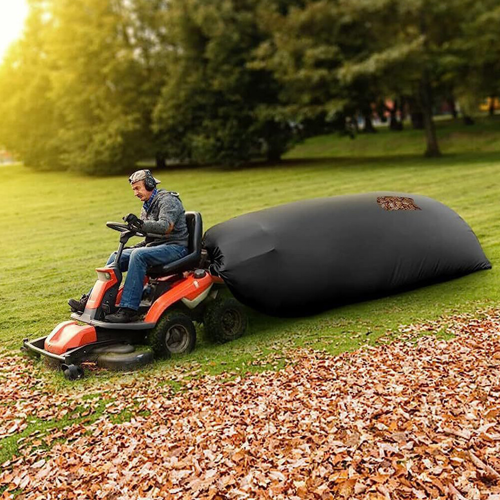 RGBWW LED Tube Light Lawn Tractor Leaf Bag, Oxford Cloth Grass