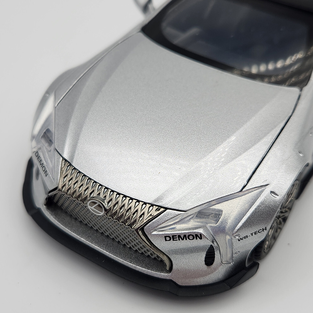 2022 Lexus LC500 - Right Hand Drive - 1:32 Diecast Model - Silver