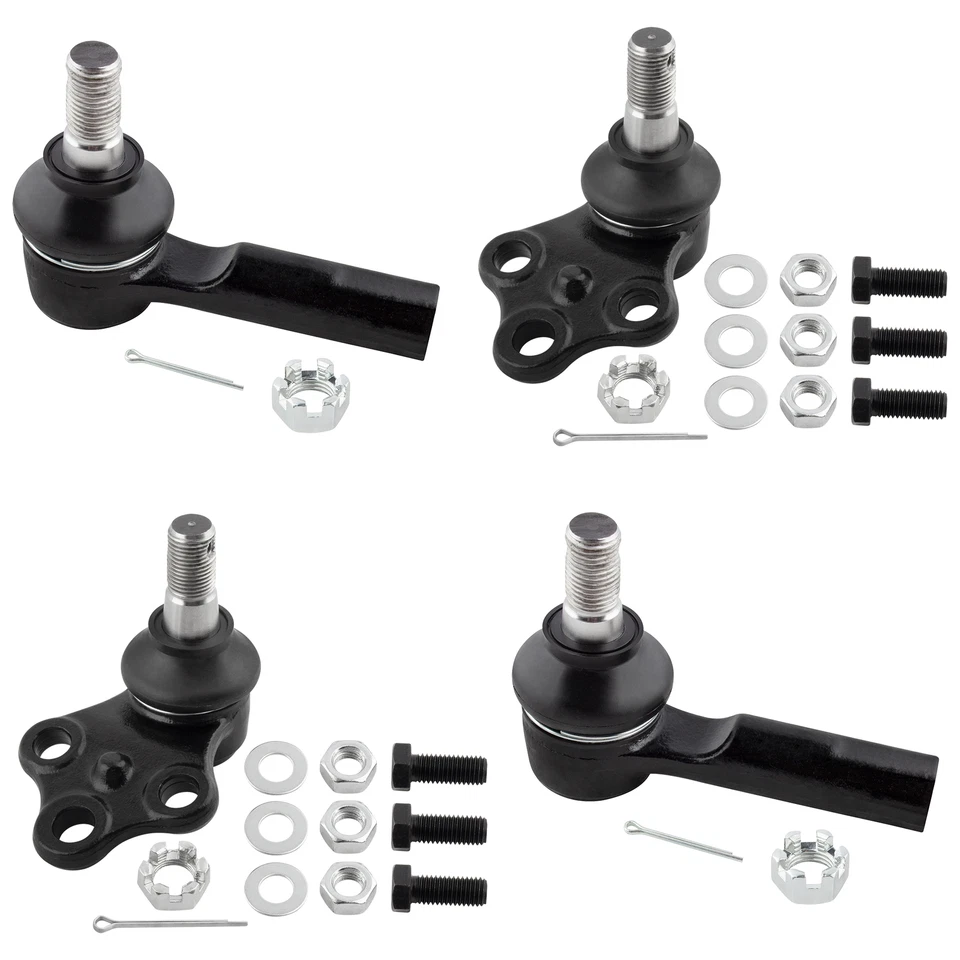 4x Kit de extremo de rótula de suspensión para Nissan Pathfinder 1996-2004 Foto 2 de 4