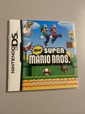 New Super Mario Bros Nintendo DS *MANUAL Only* UKV PAL