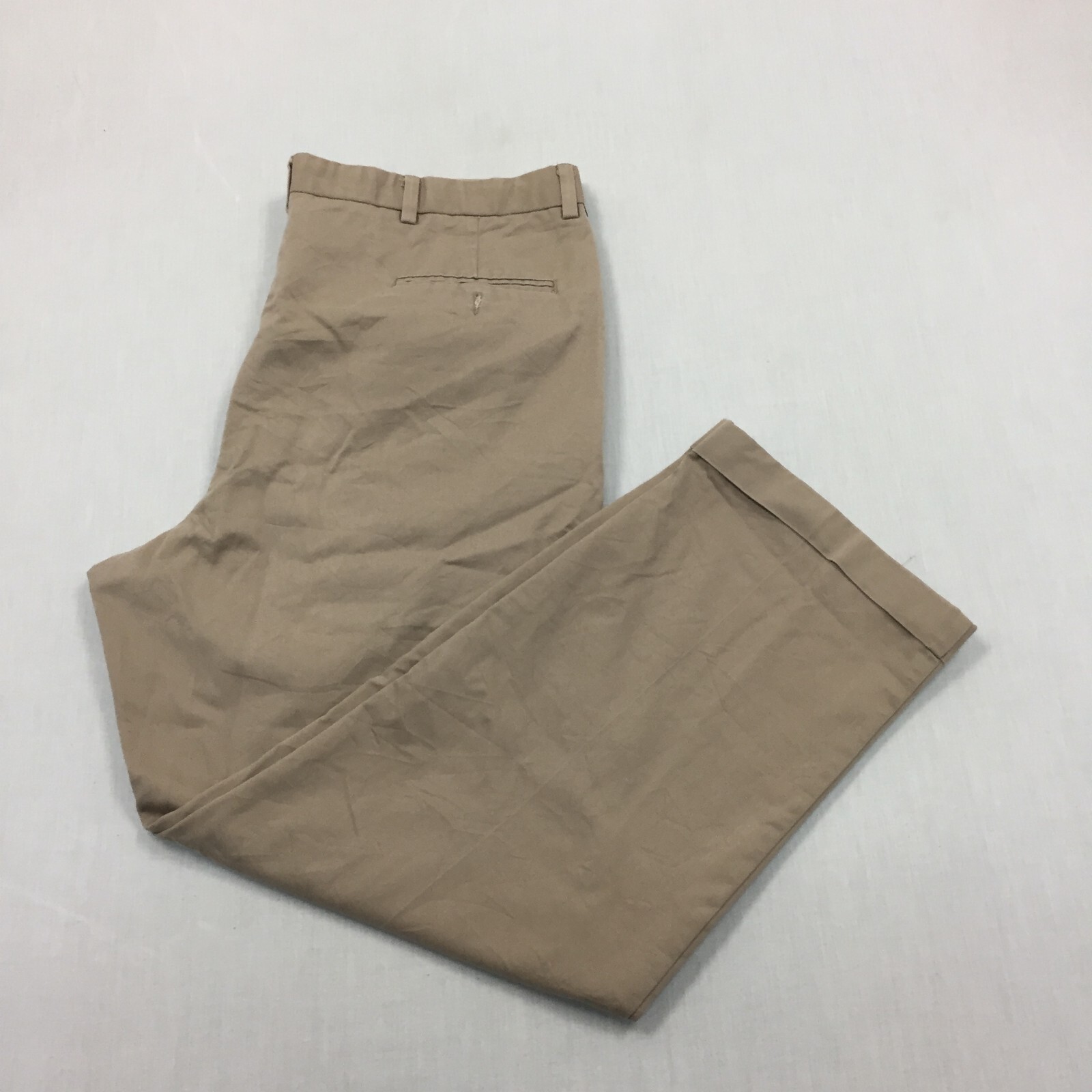 Dockers Chino Trousers Cotton Pants Straight Fit Mens Size 40W 30L Beige