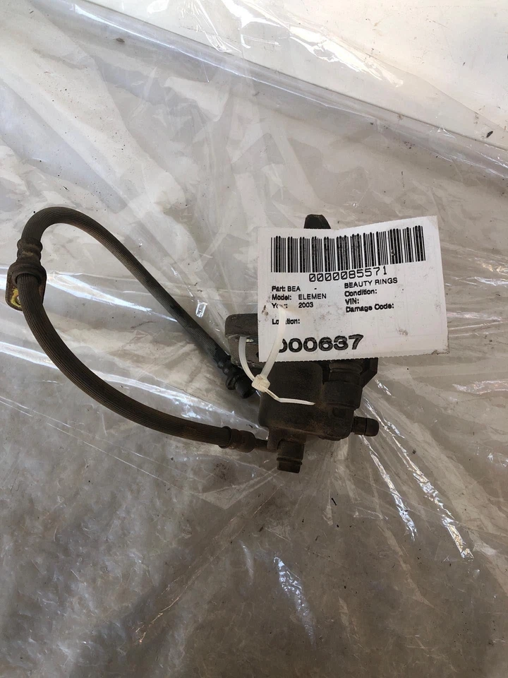 Honda Element EX 2003 pinza de freno trasera hardware de parada lado derecho del pasajero Foto 2 de 4