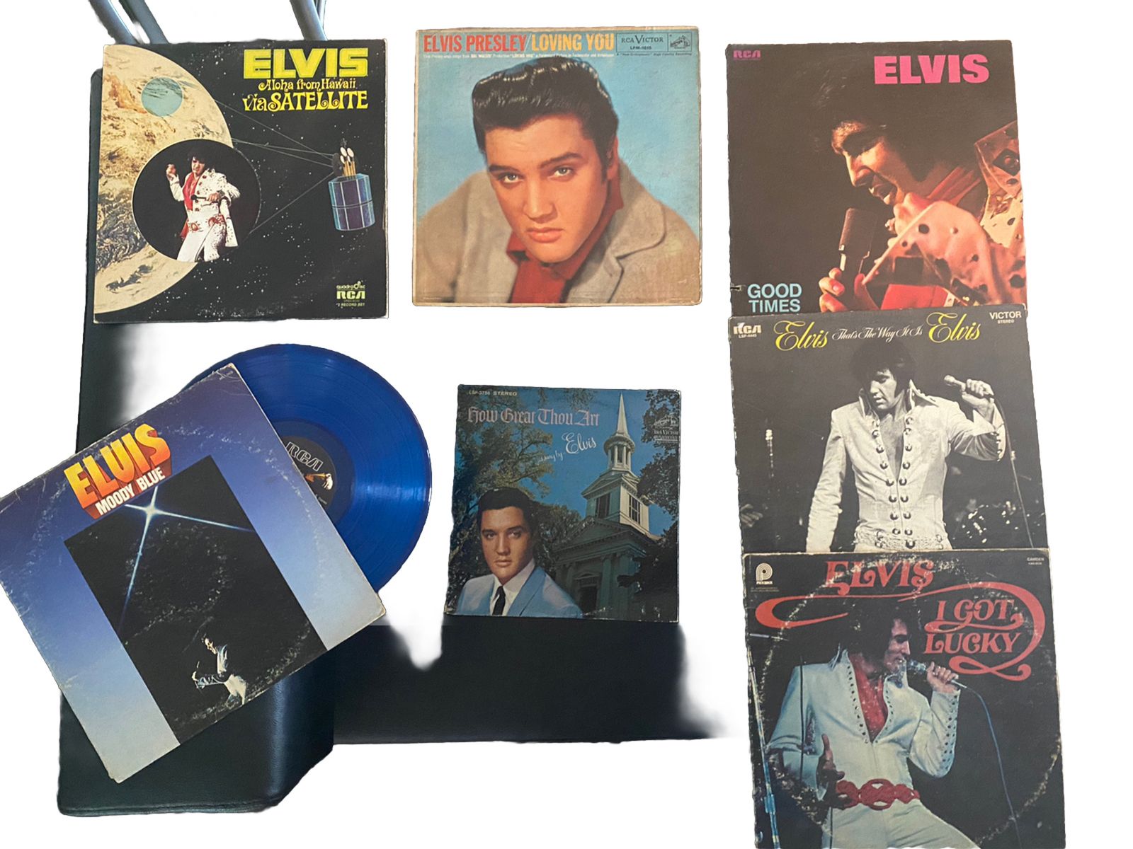elvis presley vinyl records lot 18 Albums Total eBay
