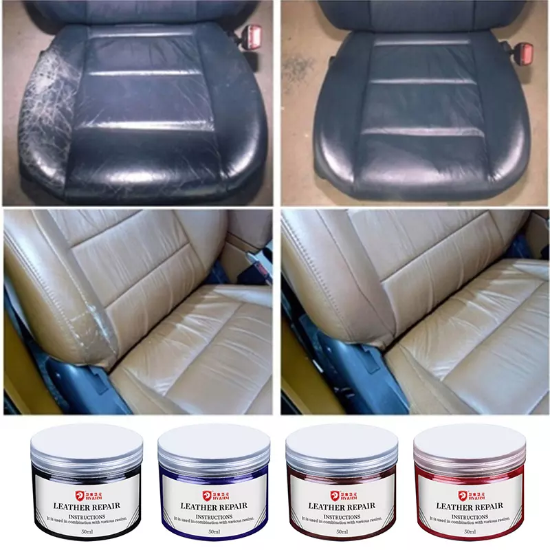 Leather Repair Polish Paint Care Coat Scratch Remover for Car Seat Sofa Bag