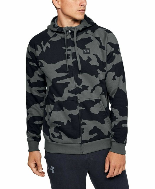 under armour camo zip up jacket